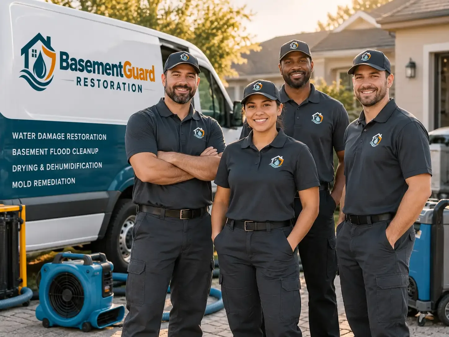 Basement Water Damage Restoration company in Eau Galle, WI